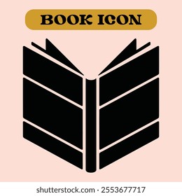 book thin line vector icon, Education concept, World book day.