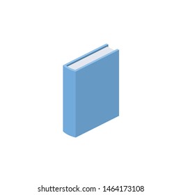 Book vector 3d isometric, color web icons set, new flat style. Creative illustration, idea for infographics.
