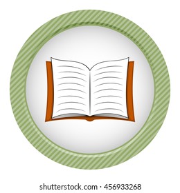 Book vector colorful icon