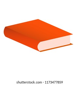 Book. Vector design art.