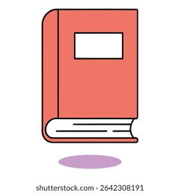 Book,  Book Vector Design, Education Element , Cute Reading Book Clipart , Colorful Academic Illustration