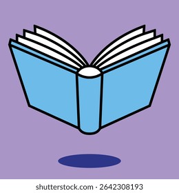 Book,  Book Vector Design, Education Element , Cute Reading Book Clipart , Colorful Academic Illustration