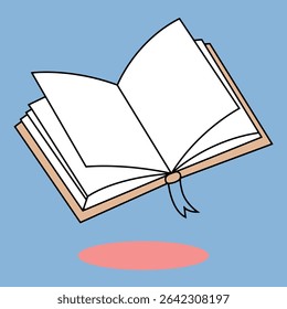Book,  Book Vector Design, Education Element , Cute Reading Book Clipart , Colorful Academic Illustration