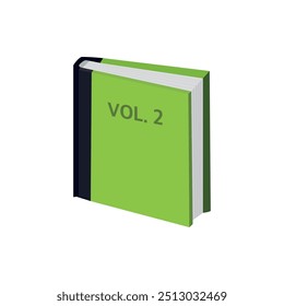 Book vector emoji illustration reading