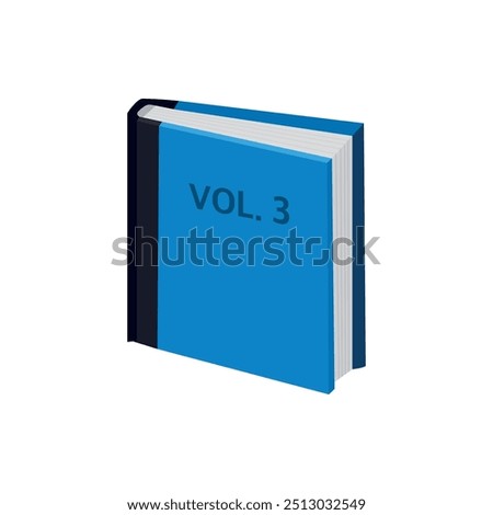 Book vector emoji illustration reading