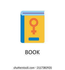 Book vector Flat Icon Design illustration. Home Improvements Symbol on White background EPS 10 File