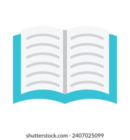 Book Vector Flat Icon For Personal And Commercial Use.
