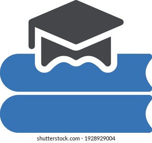 book vector glyph colour icon