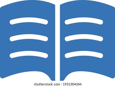 book vector glyph colour icon