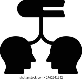 icono plano de glifo vector de libro
