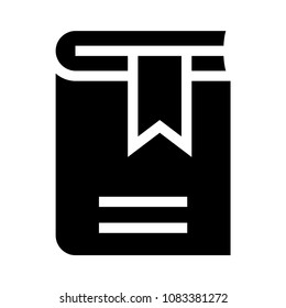 book vector glyphs icon