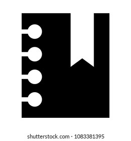 book vector glyphs icon
