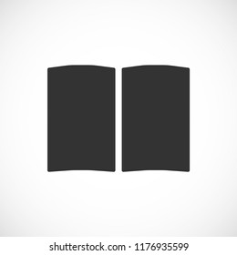 book vector icon 10 eps