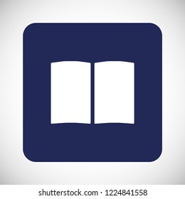 book vector icon 10 eps