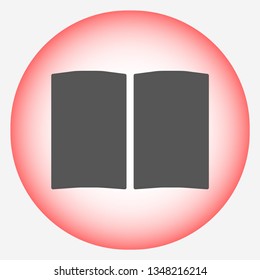 book vector icon 10 eps