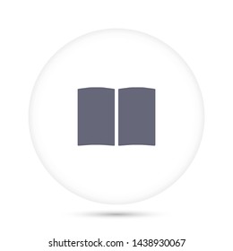 book vector icon 10 eps , Lorem ipsum Flat design