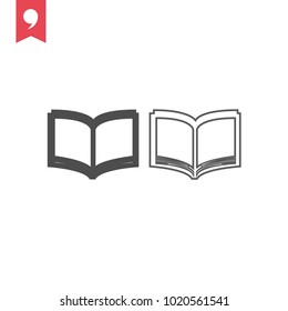 Book vector icon