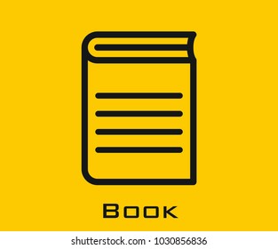 Book vector icon
