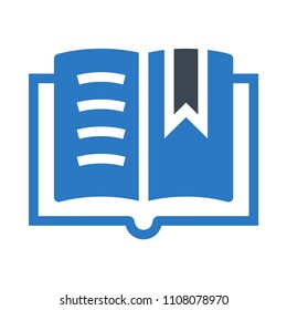 book vector icon