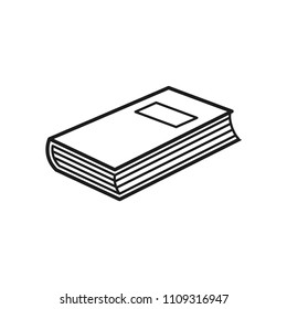 book vector icon 