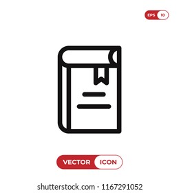 Book vector icon