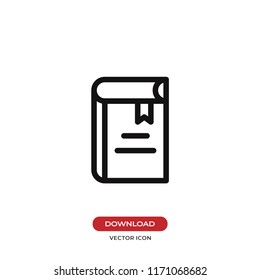 Book vector icon