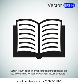 Book vector icon
