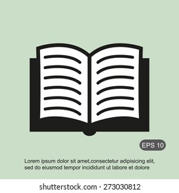 Book vector icon