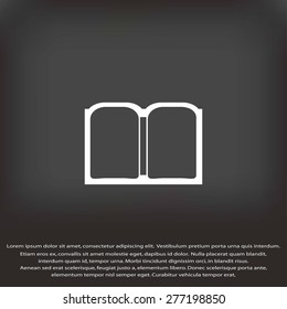 Book vector icon