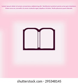 Book vector icon