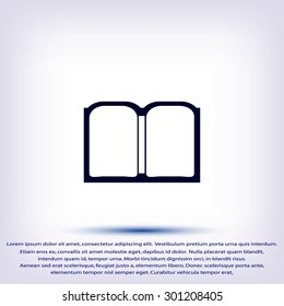 Book vector icon