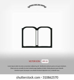 Book vector icon