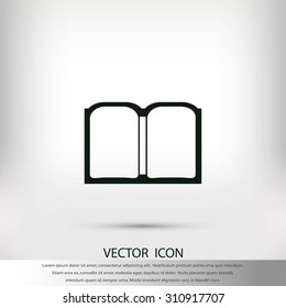 Book vector icon