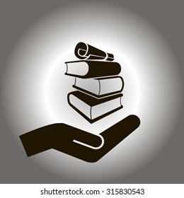 book vector icon