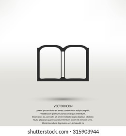 Book vector icon