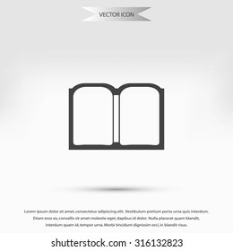Book vector icon