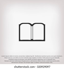 Book vector icon