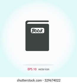 Book vector icon.
