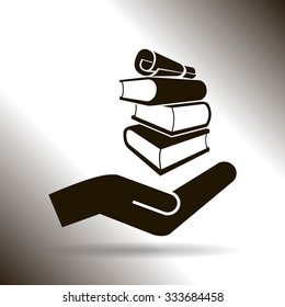 book vector icon