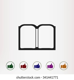 Book vector icon