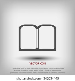 Book vector icon