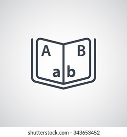 book vector icon