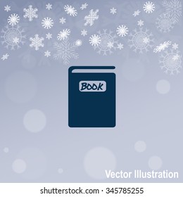 Book vector icon.