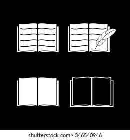 Book - vector icon