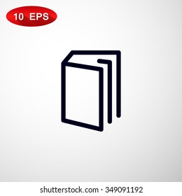book vector icon
