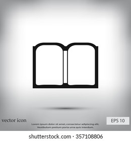 Book vector icon