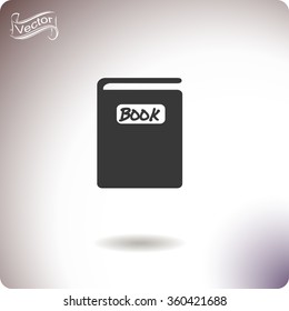 Book vector icon.