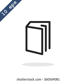book vector icon