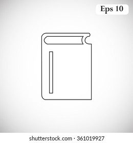 Book Vector icon