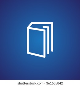 book vector icon